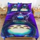 thumbnail image 1 of x21 My Neighbor Totoro Bed Duvet Cover Microfiber Bedding Sets 3D Printed Lightweight 3 Piece Comforter Sets, 1 Duvet Cover And 2 Pillow Shams for Kids Boys Girls 79"x90" jn21, 1 of 5
