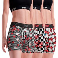 Bóxer Medio Mujer Algodón Pack 3 Hello Kitty C4 Top