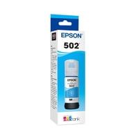 Botella De Tinta Epson 502 Ecotank De Ultra Alta Capacidad, Color Cian