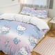 thumbnail image 1 of Cute Hello Kitty Thickened Three-piece Bed Set Cartoon Pillowcase Anime Quilt Cover Bedroom Hotel Theme House Vacation Home Holiday Anniversary Gift, 1 of 4