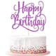 thumbnail image 1 of Cake Topper Feliz Cumpleaños Con Brillo Decorativo, 1 of 8