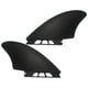 thumbnail image 3 of 2 Aletas De Tabla De Surf Duraderas Duraderas Para Longboard Stand Up Paddleboard Dinghy 215mmx120mm, 3 of 5