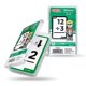 thumbnail image 1 of Flash Cards Duncan Division verde y blanco con funda protectora, 1 of 6