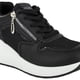 thumbnail image 5 of Zapatilla Plataforma con Cuña Nora Negro Alquimia, 5 of 7