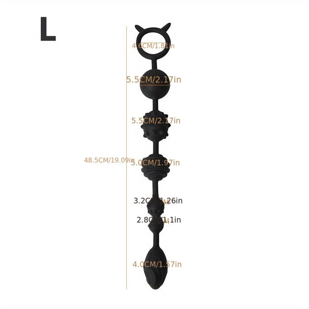 Unisex Anal Plug Toy, Butt Plug With Pull Ring Anal Beads, Stimulation Massage Sex Toy For Orgasm Pleasure For Men Women