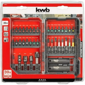 Kwb - Set De Puntas Impact Extreme Force 39Un.