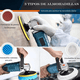 thumbnail image 4 of "Pulidora Inalámbrica Belug Orbital Para Autos Bosich Con 2 Baterías y Accesorios azul ", 4 of 5