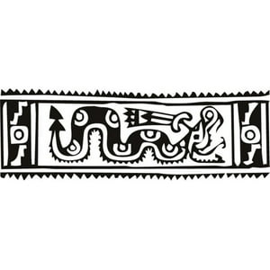 Rienda Libre Graphics - Decomural Chinese Dragon Headboard Ws-15568