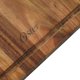 thumbnail image 4 of Tabla de cortar Oster 46x30 cm de madera de acacia con ranuras para jugos, 4 of 4