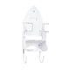 thumbnail image 4 of Soporte De Tablero De Planchar En Estante De La Estante De Hierro Para Almacenar El Baño Doméstico De Hierro Caliente Blanco, 4 of 5