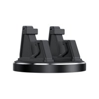 Bothyi - Soporte Para Teléfono Con Consola Central Para Automóvil, Accesorio Para Automóvil, Soporte Para Teléfono Con Base Giratoria 360, Negro