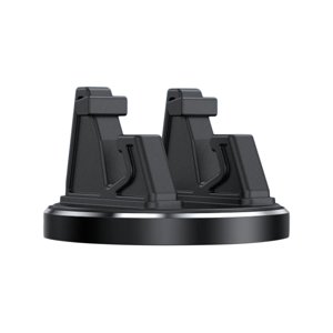 Bothyi - Soporte Para Teléfono Con Consola Central Para Automóvil, Accesorio Para Automóvil, Soporte Para Teléfono Con Base Giratoria 360, Negro