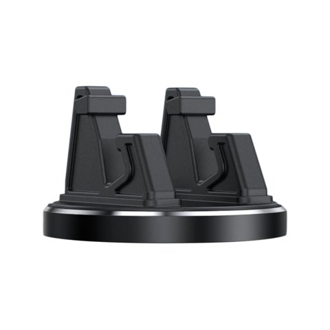 Bothyi - Soporte Para Teléfono Con Consola Central Para Automóvil, Accesorio Para Automóvil, Soporte Para Teléfono Con Base Giratoria 360, Negro