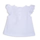 thumbnail image 2 of Polera Bebé Niña Manga Corta Lisa con Broches Blanco Pillin, 2 of 3