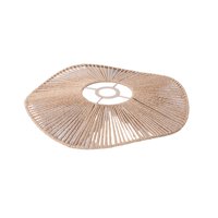 Ioensy - Cubierta De Lámpara De Cuerda De Papel Tejido Para Restaurante, Sala De Estar, Casa, Color Amarillo