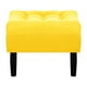 thumbnail image 5 of Sofa Retro 3c + 2 Pouf Felpa 00 Amarillo, 5 of 6