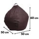 thumbnail image 3 of Pouf Pera Infantil Café Moro Omega (sin relleno) 60x50x50, 3 of 3