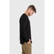 thumbnail image 2 of Polera Orgánica Manga Larga Classic Negro Hombre Falcone, 2 of 3