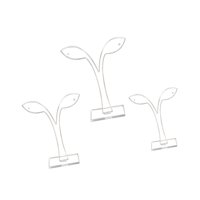 Ioensy - Soporte De Pendientes De Exhibición De Pendientes 3X Para Collares De Pulsera Pendientes De Caída