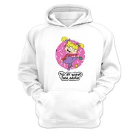 Genérico - Polerón Canguro Angélica Dibujos Animados Blanco Talla Xs Unisex