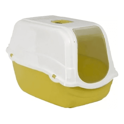 Genérico - Baño Cupula Gato Arenero Cerrado Bandeja Sanitaria Carbon