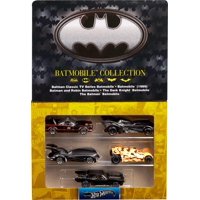Set De 5 Coches Hot Wheels Batman 85 Aniversario Escala 1:64 Fundido A Presión
