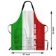 thumbnail image 3 of Delantal WONDERTIFY con bandera del Coliseo Romano de Italia para hombre y mujer, 3 of 7