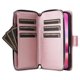 thumbnail image 5 of Funda Cartera con Cremallera y Correa para Samsung Galaxy S22 Plus 5G Soporte y Tarjetero Oro rosa, 5 of 6