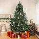 thumbnail image 2 of Adornos de bolas de Navidad ShareConn, 80 mm, 12 unidades, negro y dorado, 2 of 7