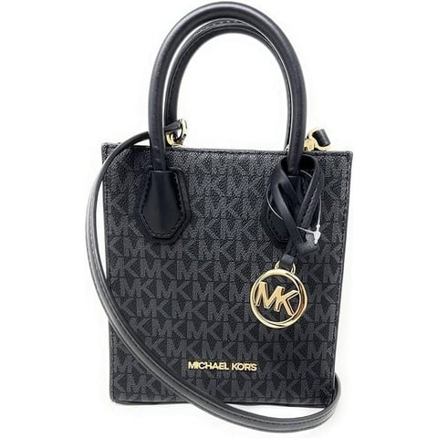 Cartera Michael Kors Mercer Xs Crossbody Negro
