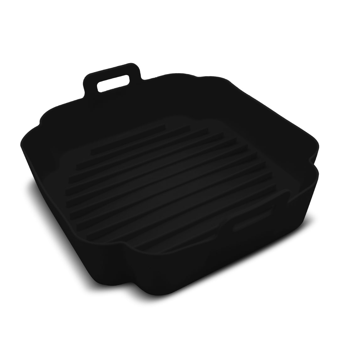 Molde Silicona Negro Para Freidora De Aire Mouvair Gourmet