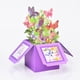 thumbnail image 1 of Tarjeta de Felicitación FIAMR 3D Pop Up con Diseño de Mariposa, 1 of 8