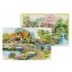 thumbnail image 5 of 2 juegos de kits de punto de cruz estampados, kits de bordado de 11ct para principiantes, primavera, 5 of 5