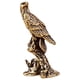 thumbnail image 5 of Estatua de águila de latón, decoración de simulación, mesa, césped, espantapájaros para el hogar, decoración coleccionable para jardín, decoración del, 5 of 5