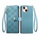 thumbnail image 1 of Funda Billetera con Cierre para [iphone 13 Mini] con Tarjetero, Soporte y Correa de ManoAzul, 1 of 5