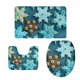 thumbnail image 1 of 3 unids navidad ba?o estera de ba?o alfombrilla set inodoro tapa tapa c948cp, 1 of 5