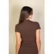 thumbnail image 2 of Camiseta Fashnzfab Manga Corta Cuello Redondo Café, 2 of 5