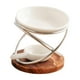 thumbnail image 4 of Portavelas Tealight Gabinete Salón Ornamento SPA Quemador De Aceite Esencial Plata, 4 of 5