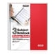 thumbnail image 1 of Cuaderno Dunwell de 3 materias, regla universitaria, 150 hojas, 1 of 9