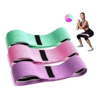 Basko Fitness - Bandas De Resistencia Tela Pack 3 Resistencias