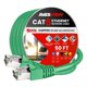 thumbnail image 1 of Cable Ethernet AvesView 15 m Blindado CAT6 10 Gbps Verde, 1 of 1