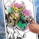thumbnail image 4 of Libro de colorear Crayola Avengers con pegatinas 96 páginas para niños a partir de 3 años, 4 of 7