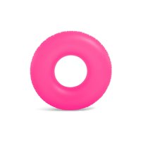 Flotador Anillo Inflable Intex Neón 91 Cm Fucsia