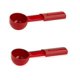 thumbnail image 3 of Cuchara medidora para café GoodCook de 1/8 taza, roja, libre de BPA, paquete de 2, 3 of 3