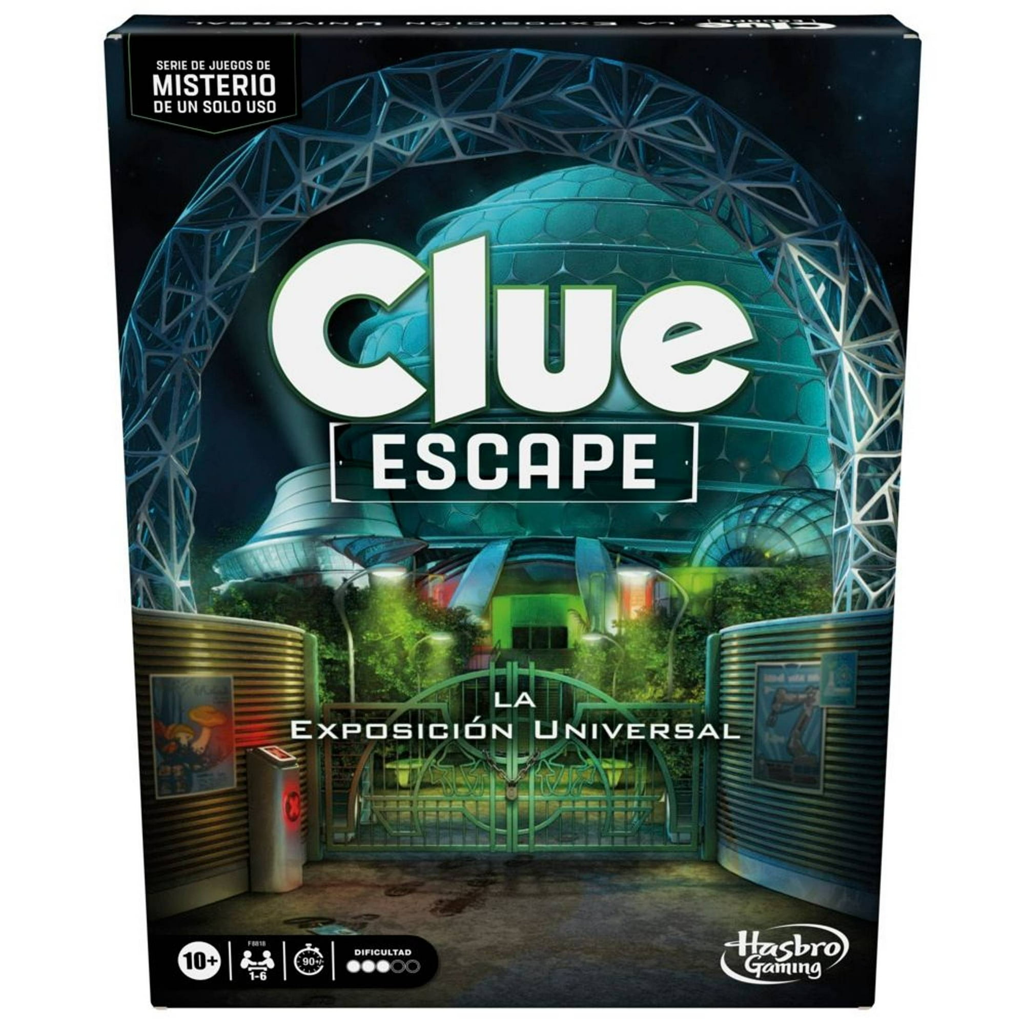 Juego De Mesa Hasbro Games Clue Escape La Exposición Universal