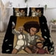 thumbnail image 3 of The Boondocks 3-Piece Bedding Set For Kids Boys Girls Adult Cartoon Warm Cute Fashion Holiday Present Gift Bed Sheets, 3 of 5
