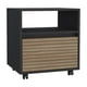 thumbnail image 1 of Velador Con Ruedas 1 Cajon Fm-018n - Negro, 1 of 7
