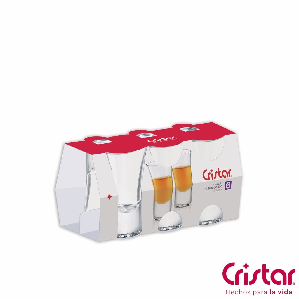 Cristar - Vaso Vidrio Para Licor