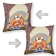 thumbnail image 2 of Sam Bigotes Fundas de almohada de terciopelo con tema, regalos de funda de almohada, decoración para el hogar, cojín de lanzar, regalo de cumpleaños para fans y parejas. 45cm x 45cm., 2 of 6