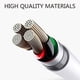 thumbnail image 3 of Cable micro USB MYFON de carga rápida, paquete de 2 unidades, 1,8 m, para Android, 3 of 7